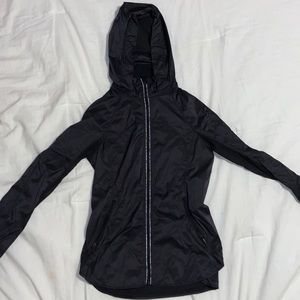 black lulu lemon windbreaker